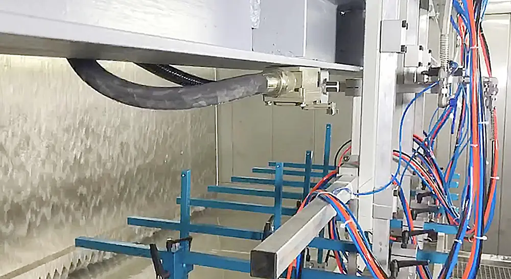 Explosion-proof motors for automated car logo painting