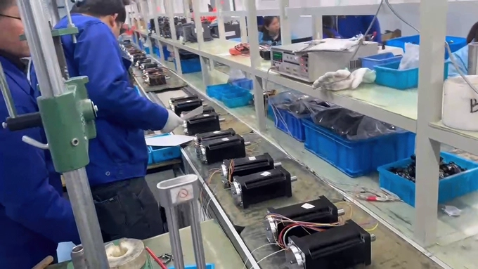 Factory production line